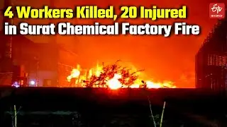 Gujarat: 4 workers killed, 20 injured in Surat chemical factory fire