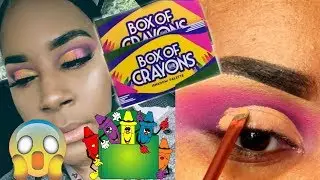 The Crayon Case Box of Crayons Cut Crease Tutorial | Brown Skin