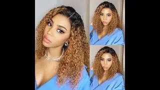 Sleek Curly Human Hair #aliexpress #hairstyle #hair