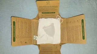 Copa menstrual Organicup. Unboxing