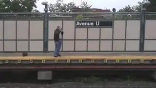 Nyc Subway ONBOARD THE BMT TRIPLEX. D TYPES