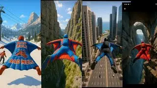 BASE JUMP WING SUIT FLYING GAMEPLAY 