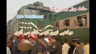 live Derailment of train | Greeline express Accident | Live accident video | Pakrail | fast train
