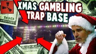 XMAS GAMBLING TRAP BASE!!! RUST - CODY17 BEST TRAP BASE BUILDS (SKIN 2 WIN)