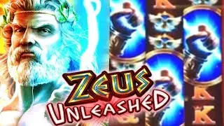 🥇⚡ Zeus Unleashed The Big Win Bonus! 🥇⚡  Live Play $3 Slot Casino Winner!