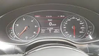 Audi A6 C7 3.0 biTurbo TDI acceleration 0-100 km/h