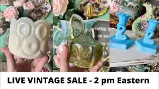 💗 LIVE VINTAGE SALE 💗