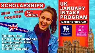 UK January Intake 2022 Programs | Study in UK