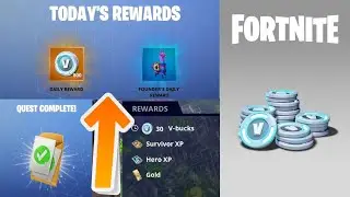 Earn 1,000 Vbucks Per Week | How To Get Free Vbucks in Fortnite Stw All Methods