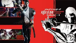 Killer is Dead: Nightmare Edition (PC) Episode 1 - 3 very hard difficulty playthrough