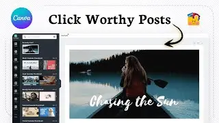 How to make a youtube thumbnail on canva (Visual Hook)