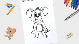 How to Draw Jerry Easy