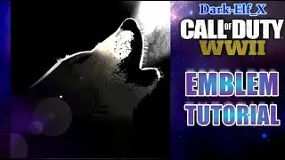 COD WW2 Emblem - Howling Wolf (Darkelf X)