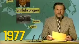 ARD Tagesschau 20:00 Uhr mit Wilhelm Stöck (16.10.1977)
