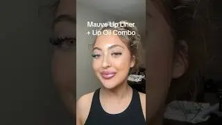Mauve Lip Liner & Lip Oil Combo