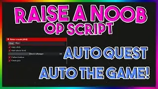 Roblox NEW Raise a Noob Script Exploit GUI (Pastebin 2022)