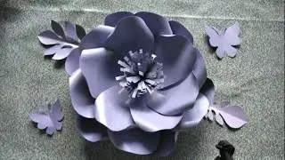 DIY paper flowers | cara membuat bunga kertas Jasmine untuk pemula @windatutorial1487