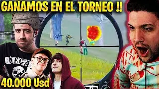 GANAMOS EN EL TORNEO DE PUBG MOBILE DE AURONPLAY, LUZU Y JUANSGUARNIZO !!