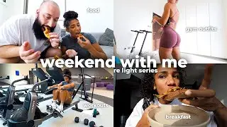 weekend with me: feeling guilty, finding balance post show, blood work, new gym haul