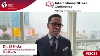 Dr. BJ Hicks speaks to FAST vs BE FAST study at ISC