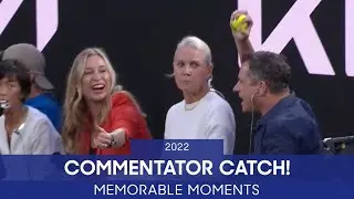HOWZAT! Commentator Catch | Australian Open 2022