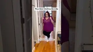 Plus size shopping fail. #plussize #plussizefashion #plussizestyle