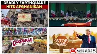 Newspaper Top Fire burst in Mexico store,trump about wars, earthquake in Afghanistan