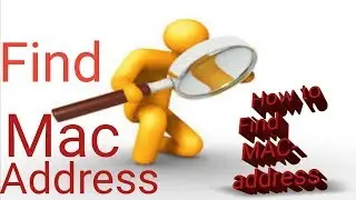How to find Wifi Mac address on your any Android Mobile Phone or other wifi Mobile phone