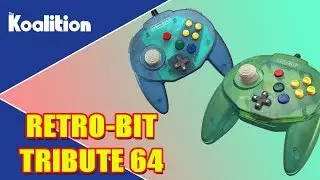 Retro-Bit Platinum Series Tribute 64 Game Pads Unboxing and Impressions - The Koalition