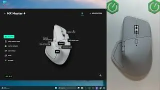 Как настроить кнопки на Logitech MX Master 4 с помощью Options+