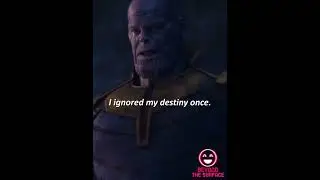 AVENGERS: INFINITY WAR (2018) - I IGNORED MY DESTINY ONCE, I CANNOT DO IT AGAIN
