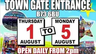 The Royal Town of Sutton Coldfield Vlog. Harry Jones funfair August 2024
