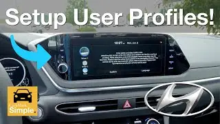 Как настроить профили водителя/пользователя на автомобилях Hyundai