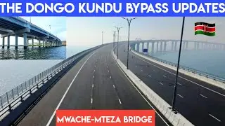The long awaited MWACHE-MTEZA  bridge is now a Reality in Mombasa||Kenya is Changing!