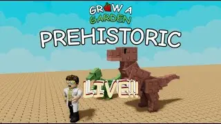 Grow a Garden UPDATE COUNTDOWN! PREHISTORIC EVENT UPDATE! Roblox🔴LIVE! Simagflo