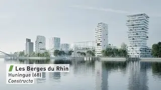 Berges du Rhin à Huningue (68)