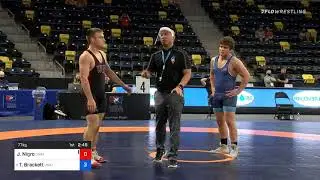 77 Kg Consolation Jack Nigro Unattached Vs Tommy Brackett Unattached