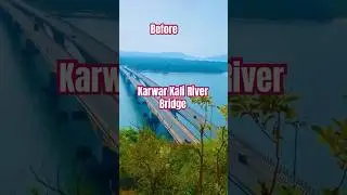 Karnataka me Karwar city ke Kali Bridge bhi tut gya😭😭😱#karnataka #trending #trend #sad #sadstatus