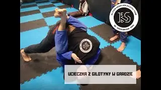 Ucieczka z gilotyny w gardzie - KS STEIN BRASILIAN JIU-JITSU TEAM RYDUŁTOWY BJJ / MMA