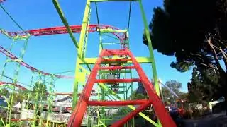 Wild Mouse à Antibes Land POV de jour