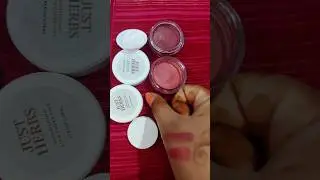 JUST HERBS LIP & CHEEK TINT 💄💄(NOURISHING TINT) #blushingbeauty #beautytips #shortvideo #viral 🤩🥰