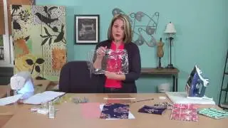 Learn how to make a clear vinyl bag on It’s Sew Easy with Caroline Critchfield (1310-1)