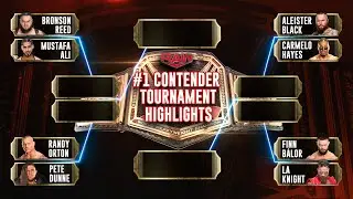 WWE 2K Universe Mode (Season 5) : WWE Championship No. 1 Contender Tournament Highlights