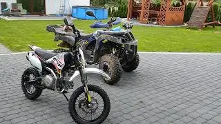 Moja nowa zabawka :) Kayo MRF 120 e start