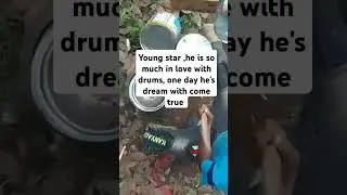 Young boy trying to make his dream come true, very interesting #drums #talent #usa #australia