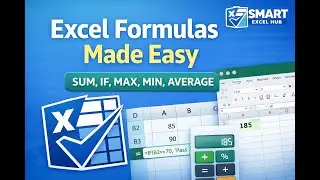 Excel Basic Formulas &ndash; SUM, IF, MAX, MIN, AVERAGE | Smart Excel Hub