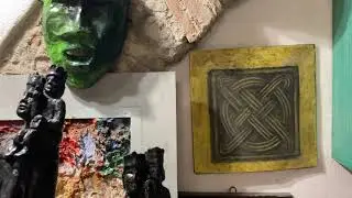 Keane's studio in Barga Vecchia