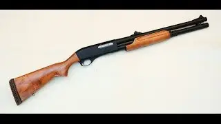POWERFUL SHOTGUN APS CAM870 (Airsoft) - Steel Shot and Slingshot Ammo Shooting Test