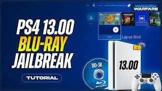 Jailbreak the PS4 Offline on 13.00 with BD-JB