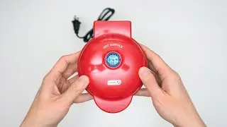 Dash Mini Maker Electric Round Griddle For Pancakes Cookies Eggs Unboxing